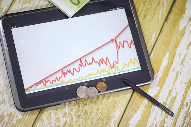 A detailed financial graph showing a downward trend in debt and an upward trend in savings, representing positive financial progress.