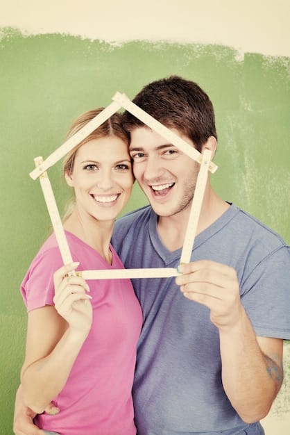 A split image showing a happy family in a modern house on one side, symbolizing homeowners insurance, and a sleek car on the other side, representing auto insurance. The background features a subtle gradient.